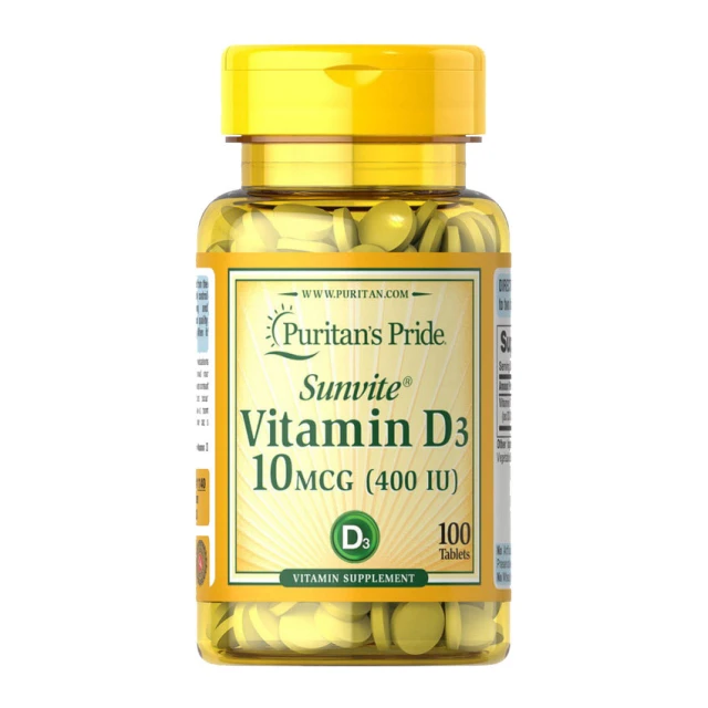 Vitamin D3 400 IU (100 tablets)  