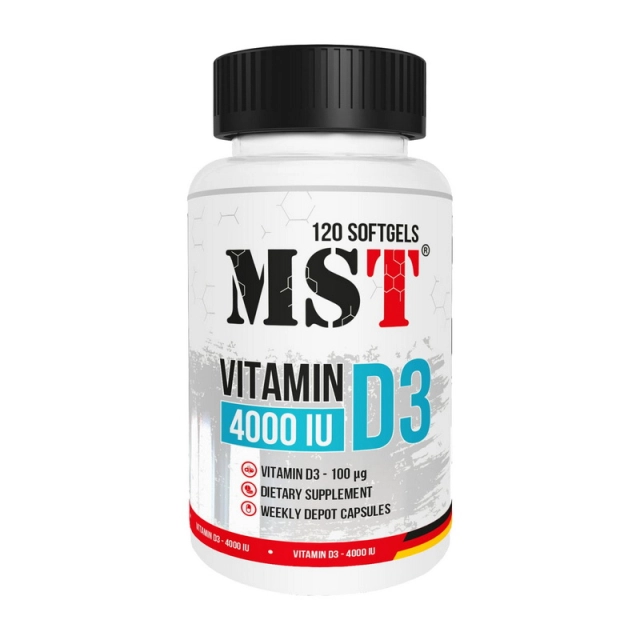 Vitamin D3 4000 IU (100 mcg) (120 softgels)  