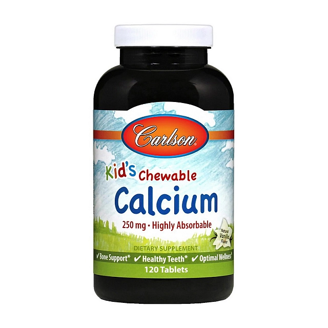 Kid`s Chewable Calcium 250 mg (120 tab) Vanilla 