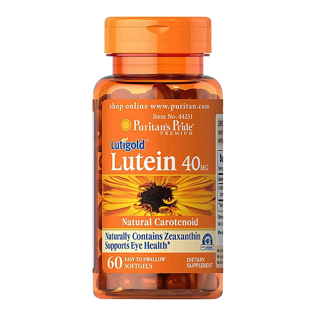 Lutein 40 mg contains Zeaxanthin (60 softgels)  