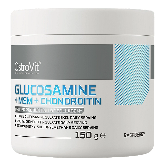 Glucosamine MSM Chondroitin (150 g)  Raspberry