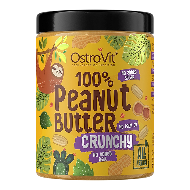 100% Peanut Butter (1 kg)  Crunch