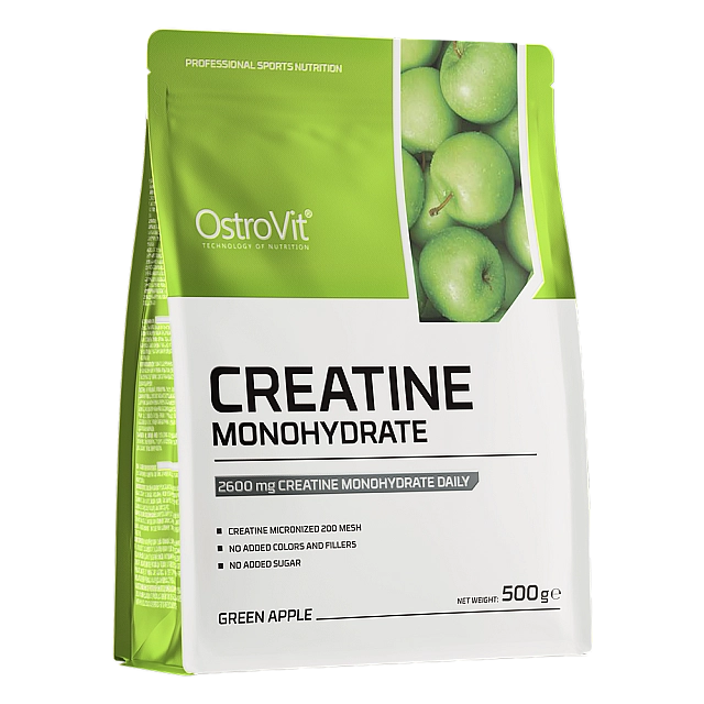 Creatine Monohydrate (500 g)  Green apple