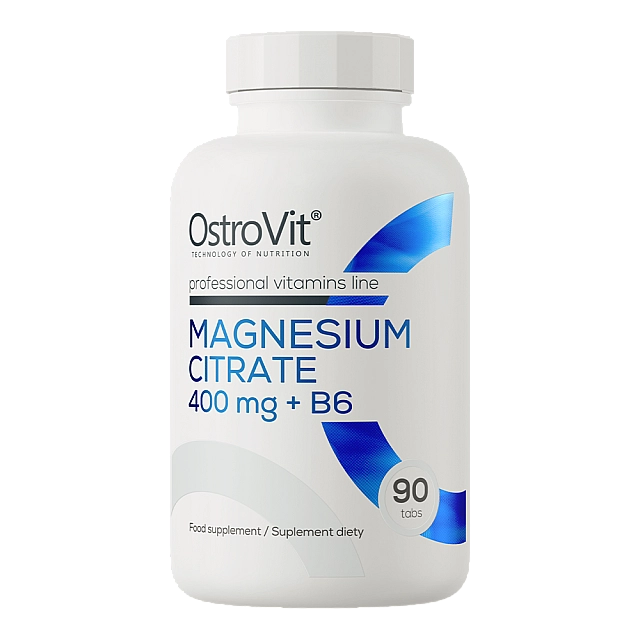 Magnesium Citrate 400 mg + B6 (90 tab)  